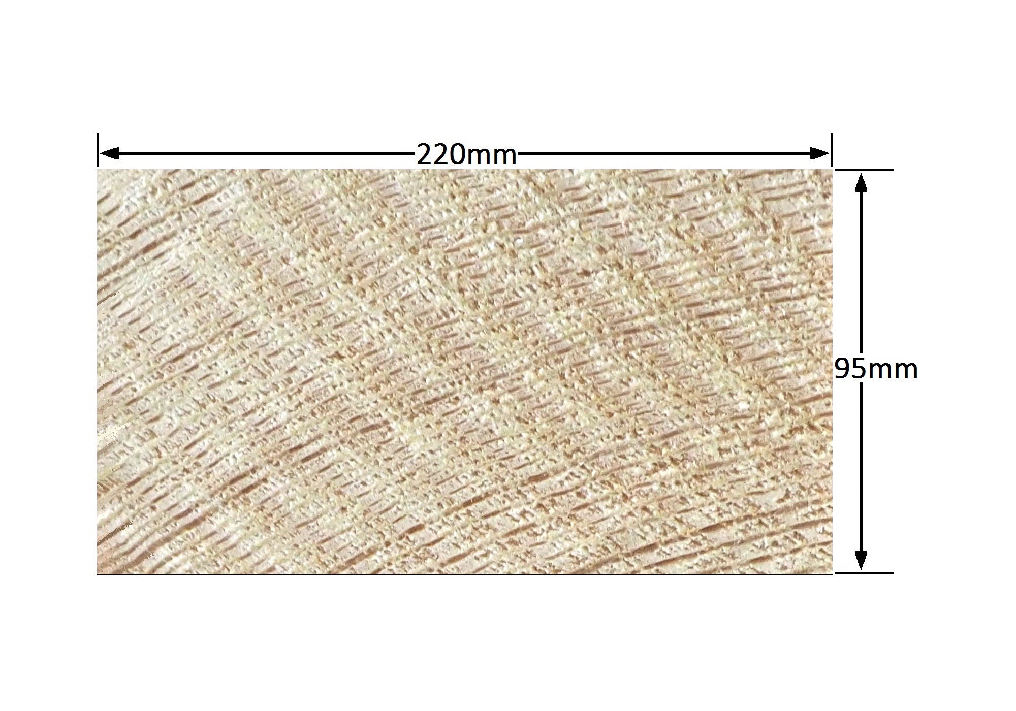 Vuren C 95x220 mm. geschaafd - Lengte = 4,50 mtr.